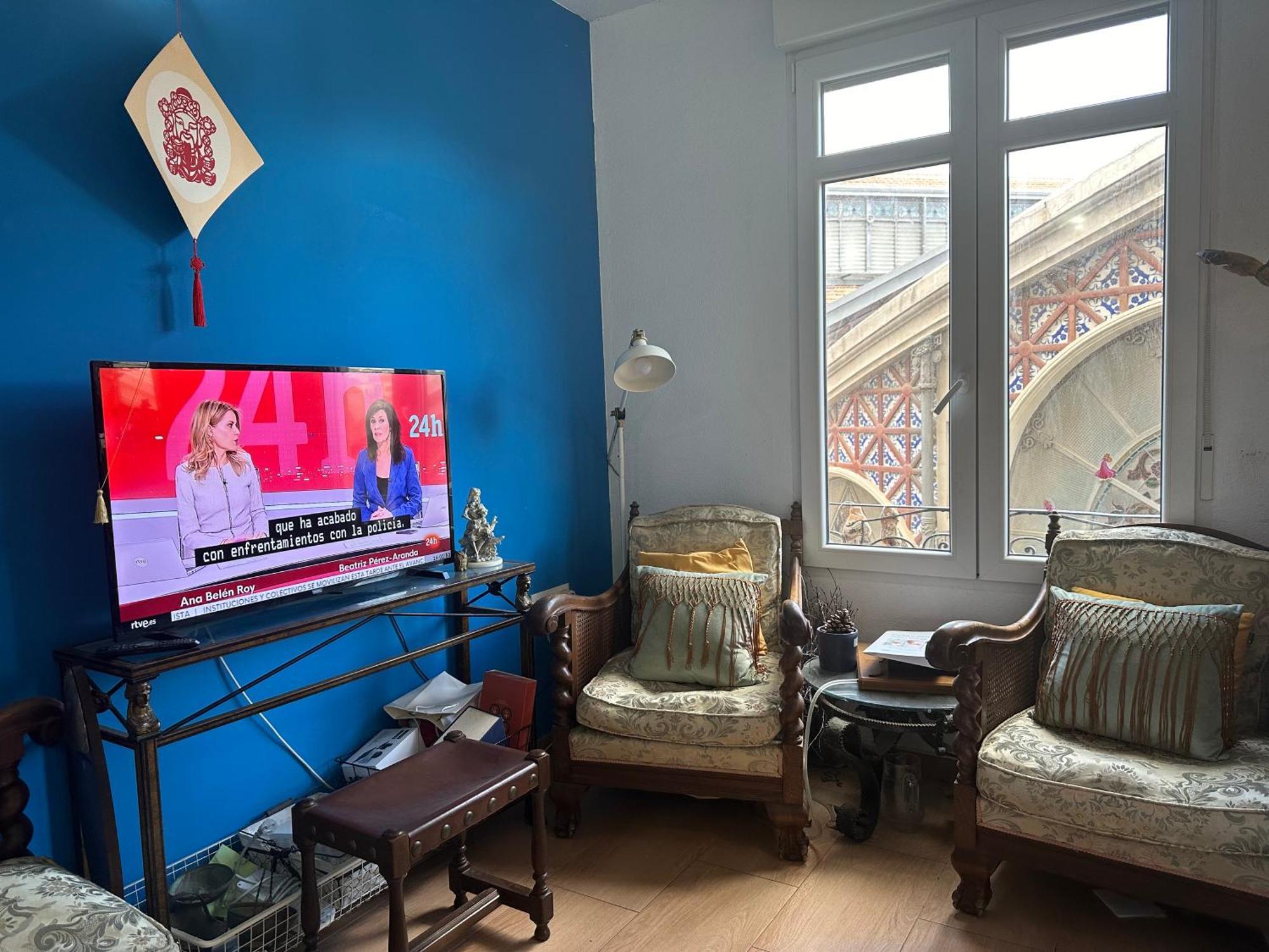 Mirador 1 Del Mercado Central - Habitacion Con Bano Privado En El Centro De La Ciudad Vella Valencia Bagian luar foto